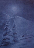Postcard: DN23 Winter Snow