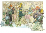 Postcard: EK3318 The wedding