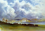 Postcard: DN123 Cattle at the loch-side