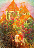 Postcard: GdC3746 Briar Rose – Sleeping Beauty