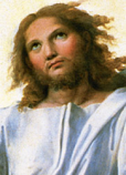 Postcard: Transfiguration (detail)