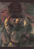 Postcard: Rem0840 Moses and the Ten Commandments