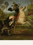Postcard: Raffael0102 St. George in Combat with the dragon