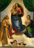 Postcard: The Sistine Madonna