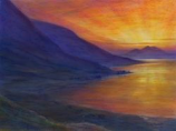Postcard: DN176 Sunrise – West Coast of Scotland