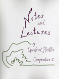 MP9413 Notes and Lectures : Compendium I