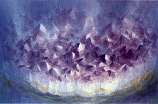 Postcard: DN69 Amethyst Crystals