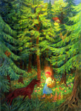 Print: Little Red Riding Hood