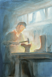 Postcard: DN193 The Cobbler