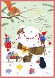 AK643 Christmas with Pippa & Pelle: Small Advent Calendar